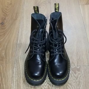 Dr. Martens Polished Smooth Jadon W US 6